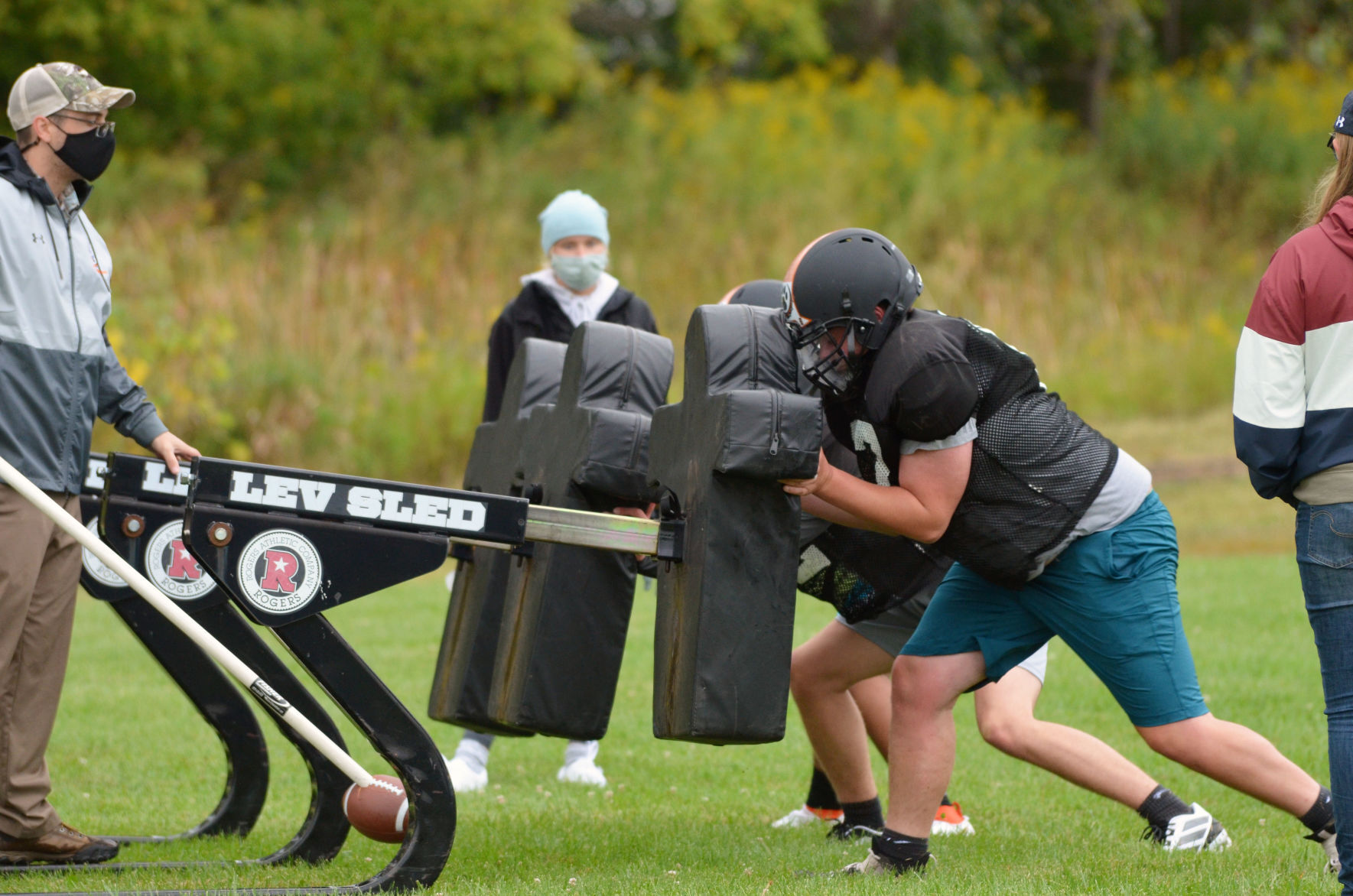 Bay Football Practice